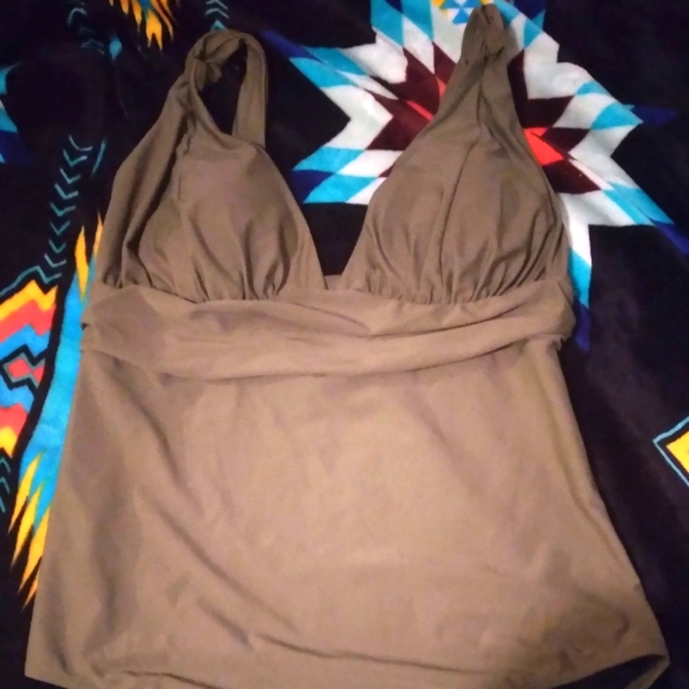 Green Plus size, one piece bathing suit